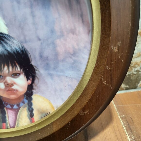 Vague Shadows The Cheyenne Nation Decorative Collector Plate by Perillo First Is - Picture 9 of 16